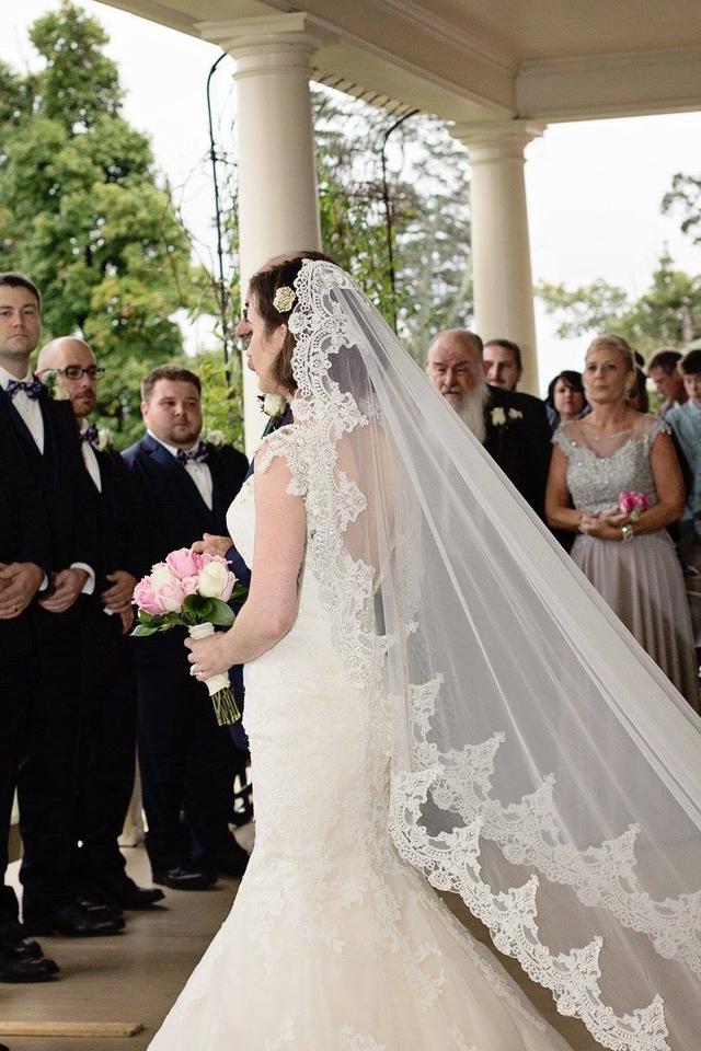 3 Popular Ways to Wear your Mantilla Wedding Veil – ieie