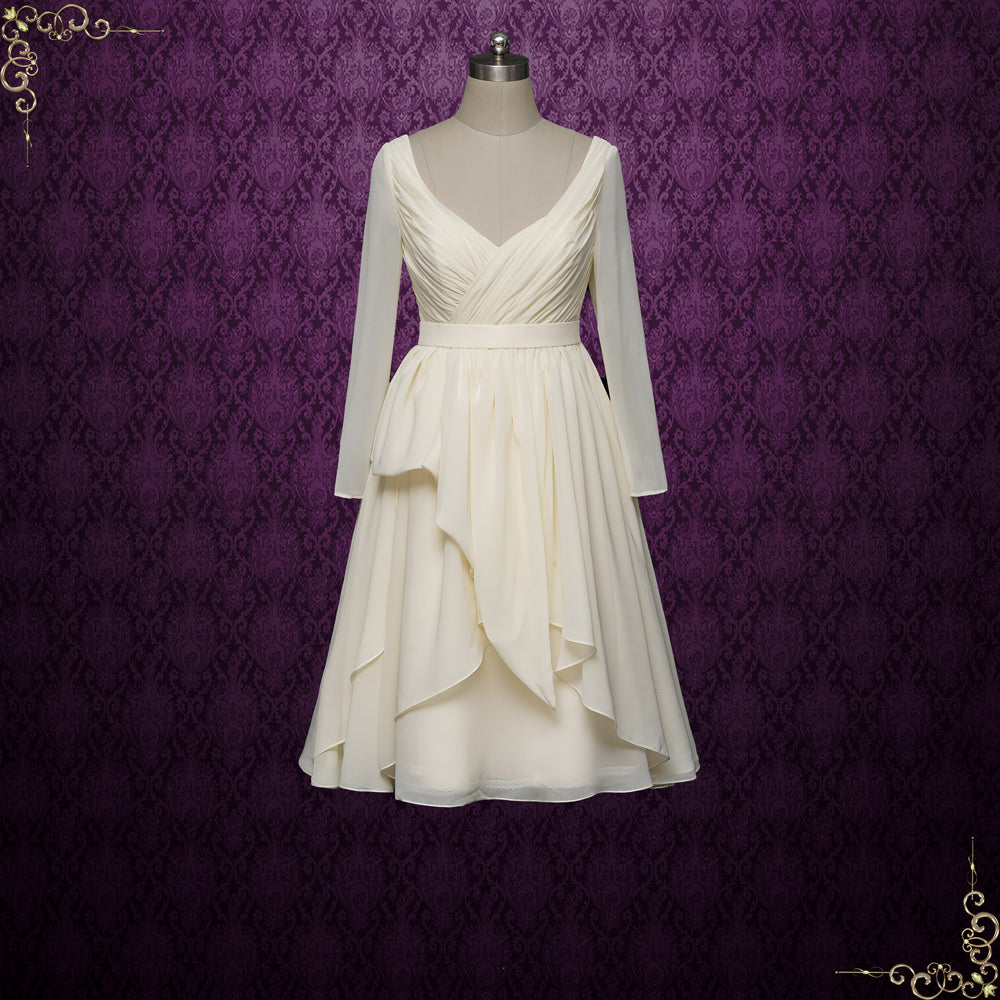 Vintage style outlet chiffon dress