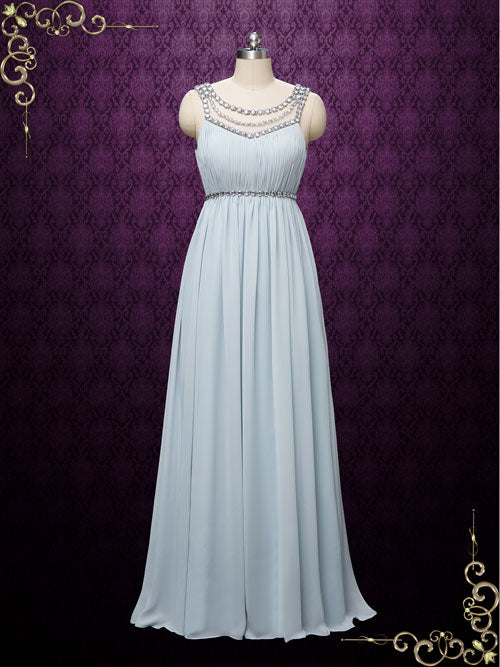 Short Grecian Style Bridesmaid Dresses