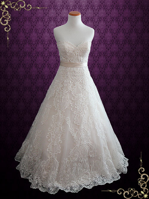 Dahlia Lace Timeless Wedding Dress