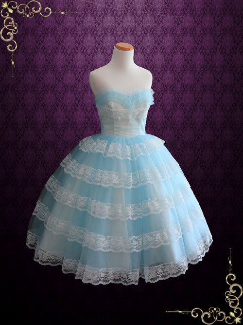 Robe Style Année 80  Womens special occasion dresses, 50s dresses, Prom  dresses blue
