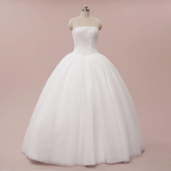 Timeless Strapless Ball gown Wedding Dress IVY