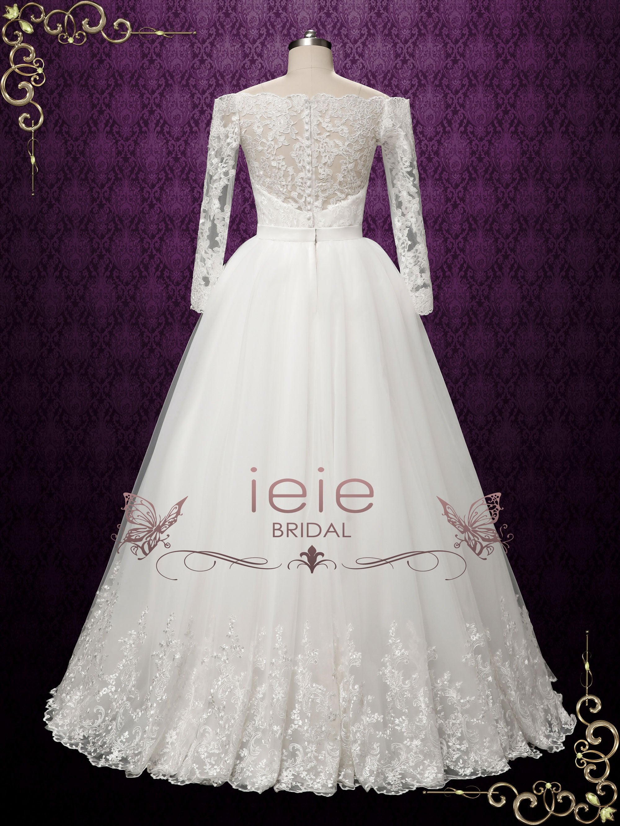 Detachable Skirt Convertible Wedding Dress