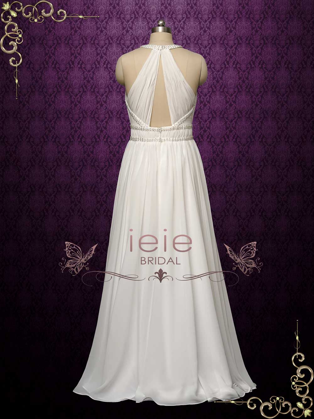 Grecian Chiffon Bridesmaid Dress