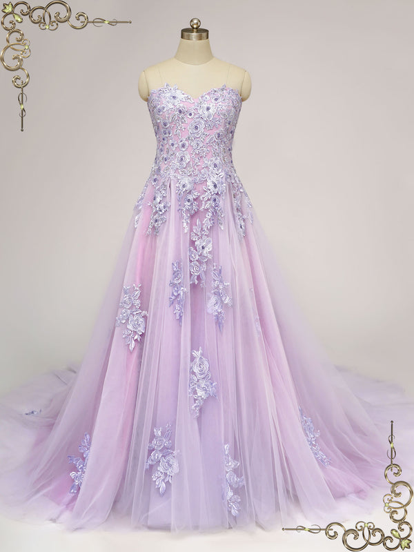 Purple Wedding Dress and Formal Dresses | ieie Bridal