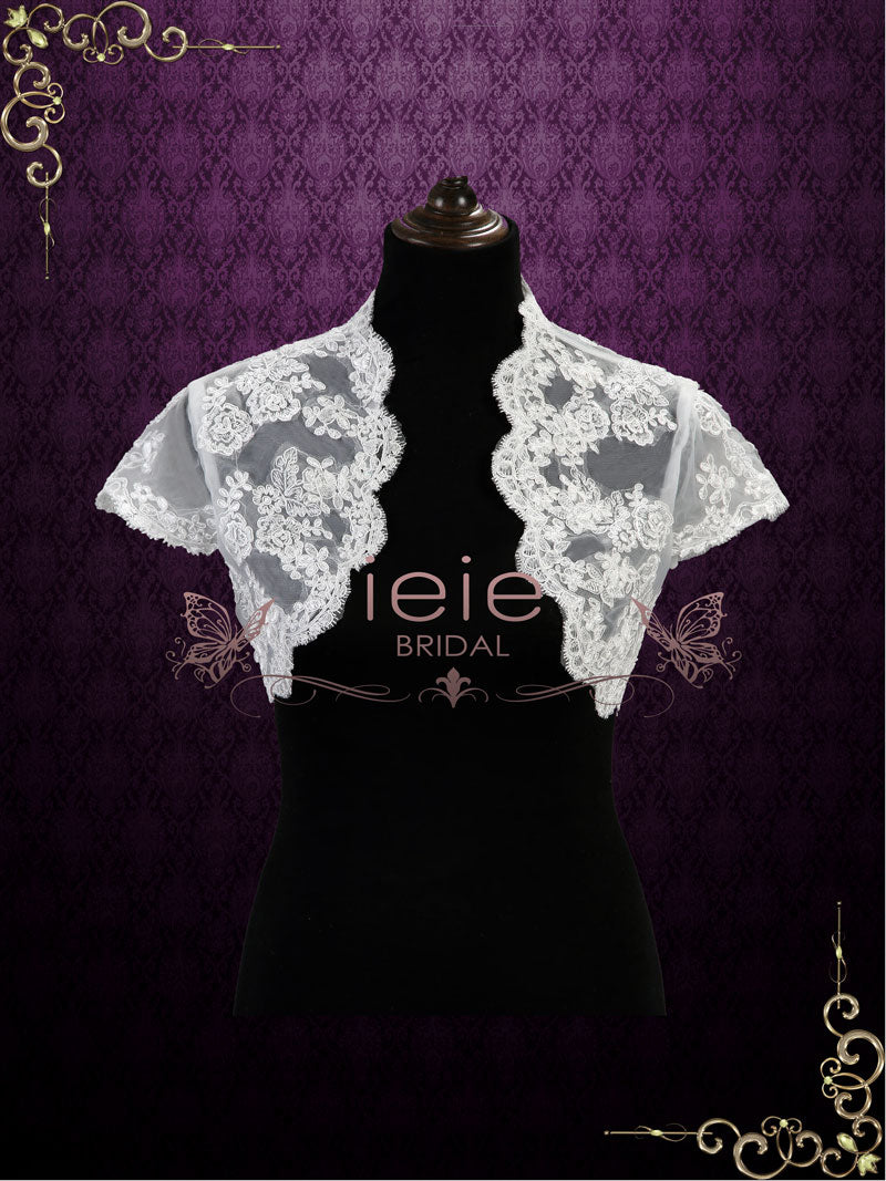 Short lace outlet shrug