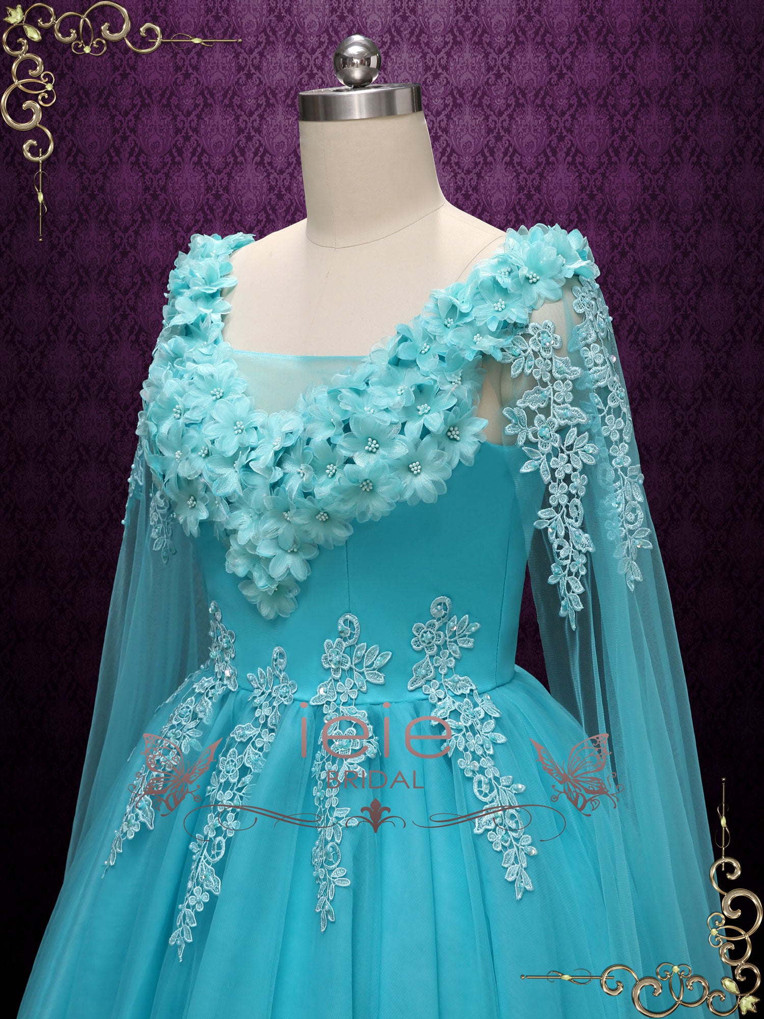 Turquoise dresses 2024 for a wedding