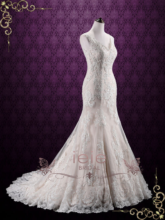 Vintage Classic Lace Wedding Dress LONDON – ieie